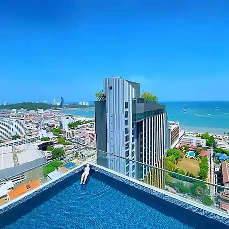 Central Pattaya - Sea View Large Balcony Condo With Infinity Pool 외부 사진