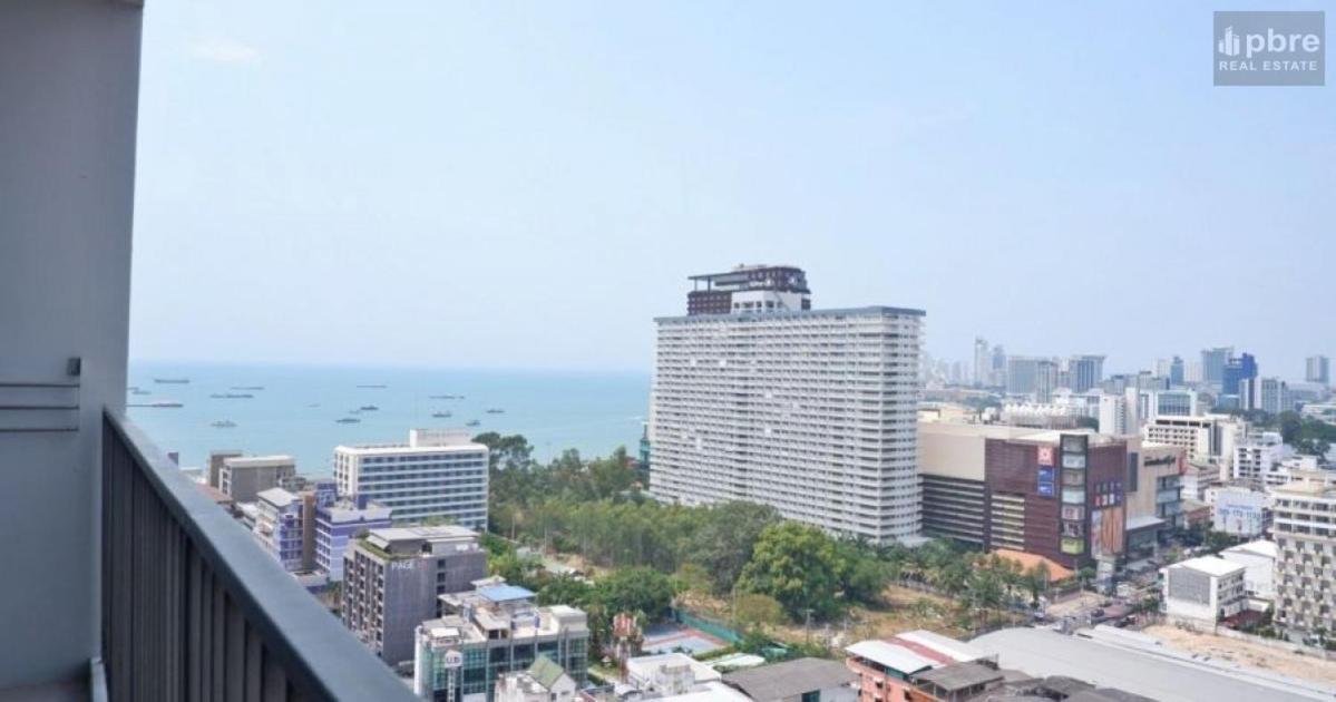 Central Pattaya - Sea View Large Balcony Condo With Infinity Pool 외부 사진