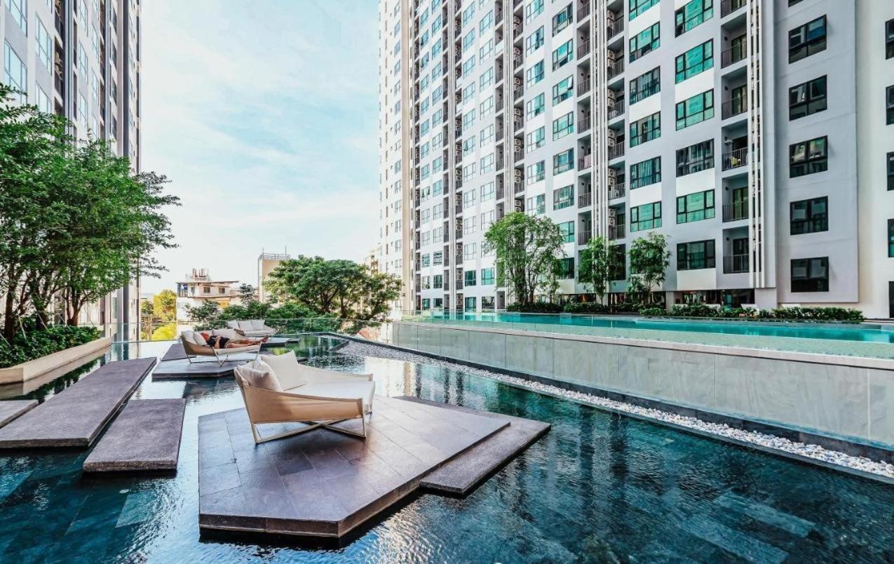 Central Pattaya - Sea View Large Balcony Condo With Infinity Pool 외부 사진