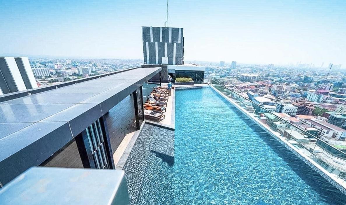 Central Pattaya - Sea View Large Balcony Condo With Infinity Pool 외부 사진